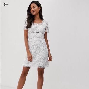 NWT Fashion Union lace mini dress